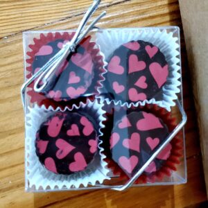 Hearts 4 piece box
